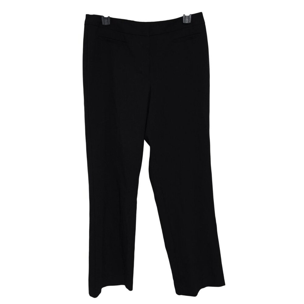 Ellen Tracy Petite Betty Slim Ankle Pant in Black - Size 10P